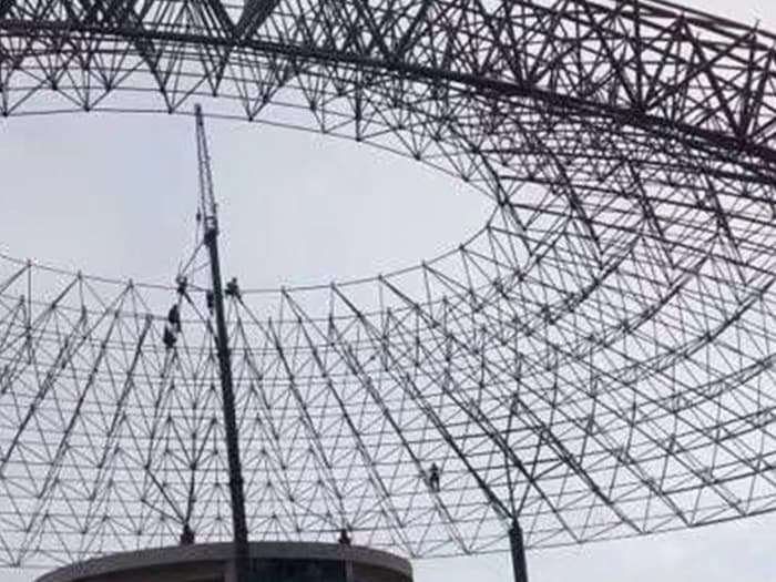 韶关篮球馆球形网架厂家价格